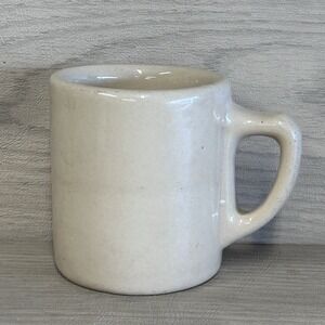 Tepco China Coffee Mug Cup Diner Restaurant Ware Beige USA Vintage